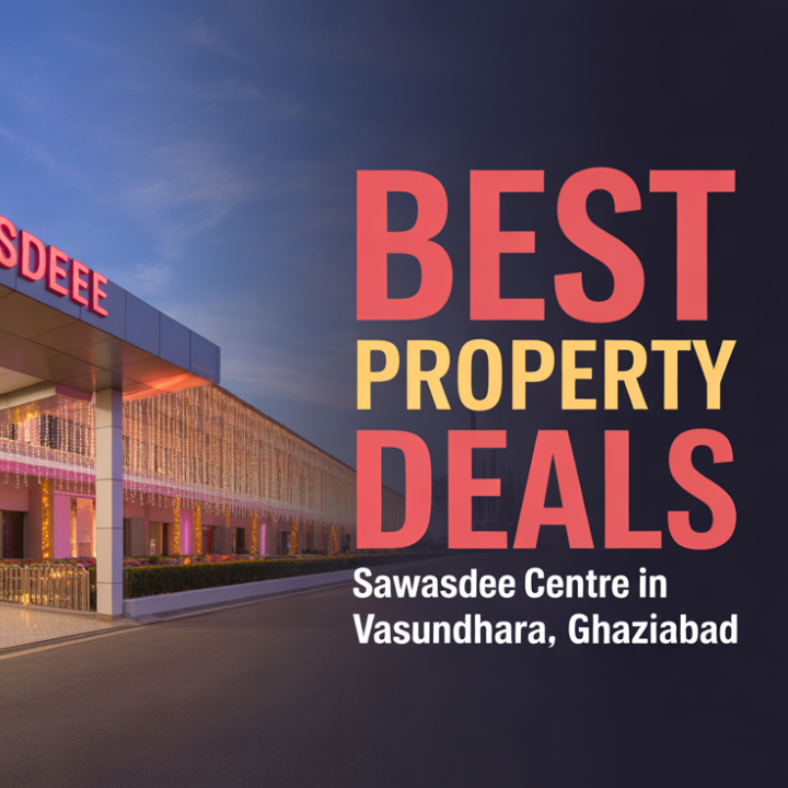 Sawasdee Centre Vasundhara Ghaziabad Navratri Property Deals Affordable Studio Apartments With Modern Amenities